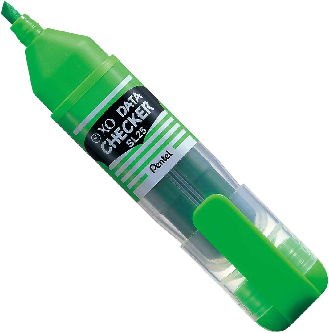 Pentel SL25 Evidenziatore Data Checker Verde Chiaro