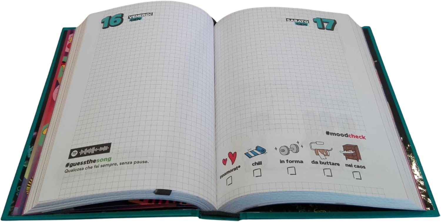 Smemo - Diario 16 Mesi Classic 25/26 11x15 - Fucsia