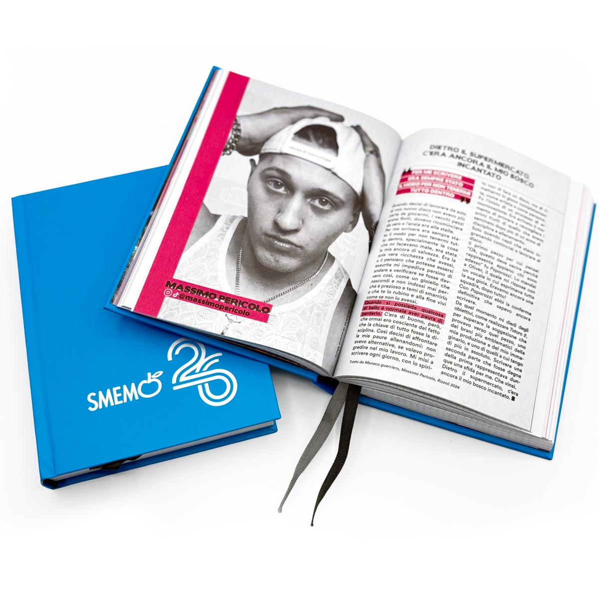 Smemo - Diario 16 Mesi Classic 25/26 13x17 - Blu