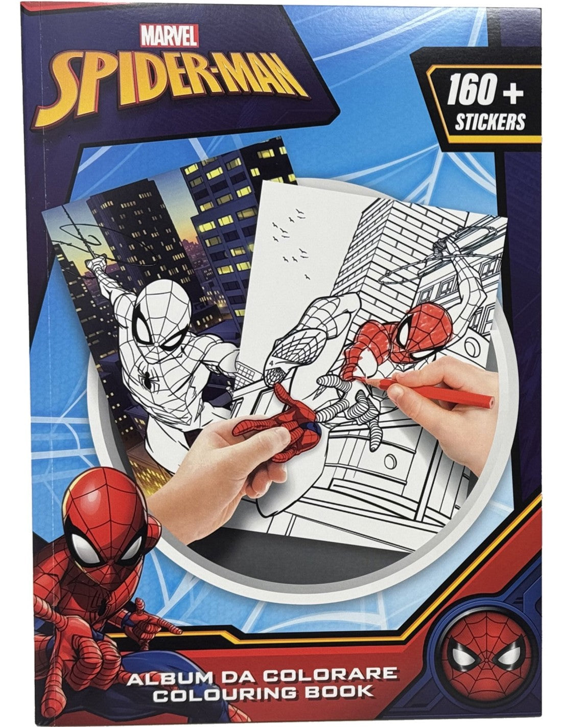 Marvel Spider-Man - Album da colorare con adesivi