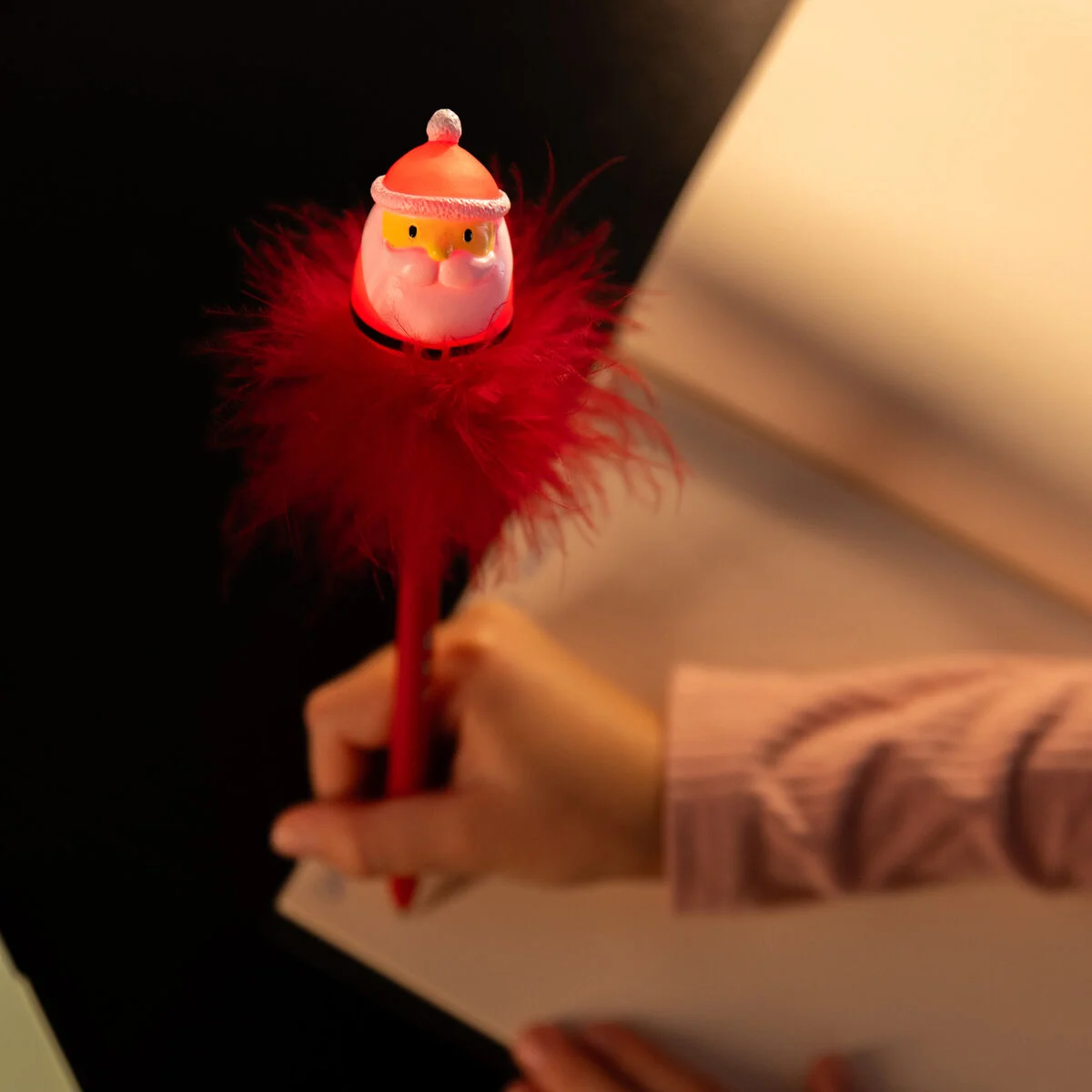 Penna Luminosa a Sfera - Santa Claus - Writing is Magic