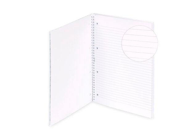 CF 12 PZ Quaderno a spirale A4 Fluo 1 RIGO medie e superiori