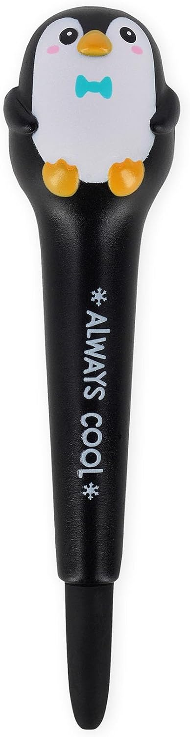Legami - Penna Gel Antistress - Squeezies Penguin