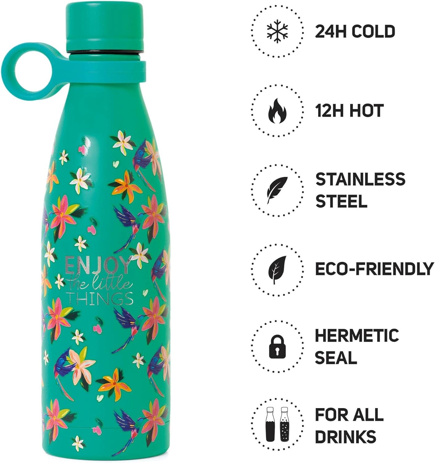 Bottiglia Termica 500 Ml - Hot&Cold - Humming Bird