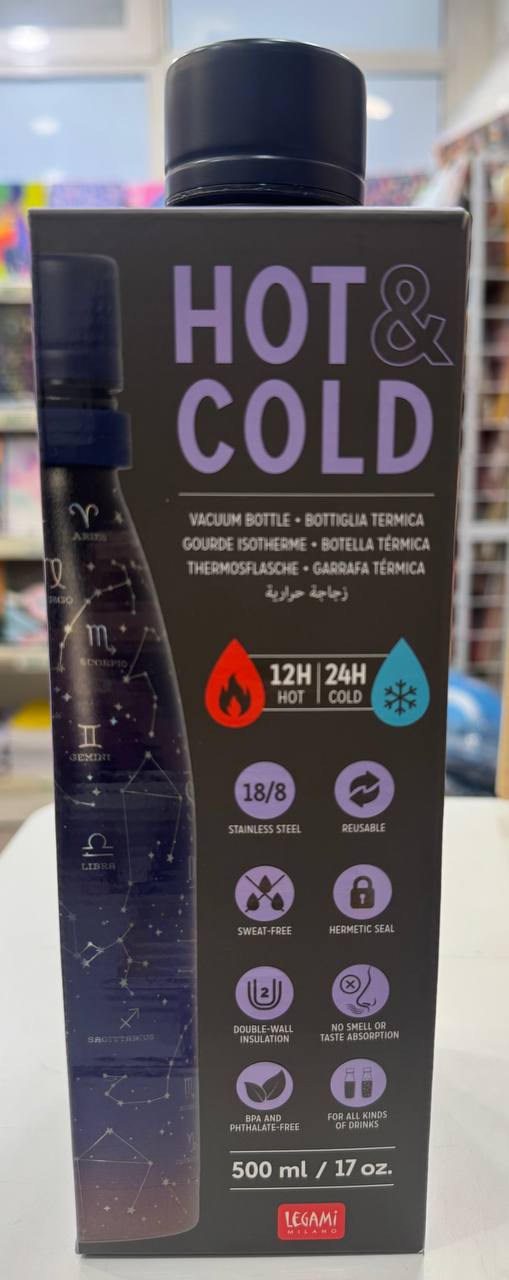 Legami Bottiglia Termica 500 ML - Hot&Cold Stars