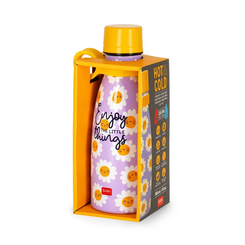 Legami Mini Bottiglia Termica - Hot&Cold Daisy 300 ML