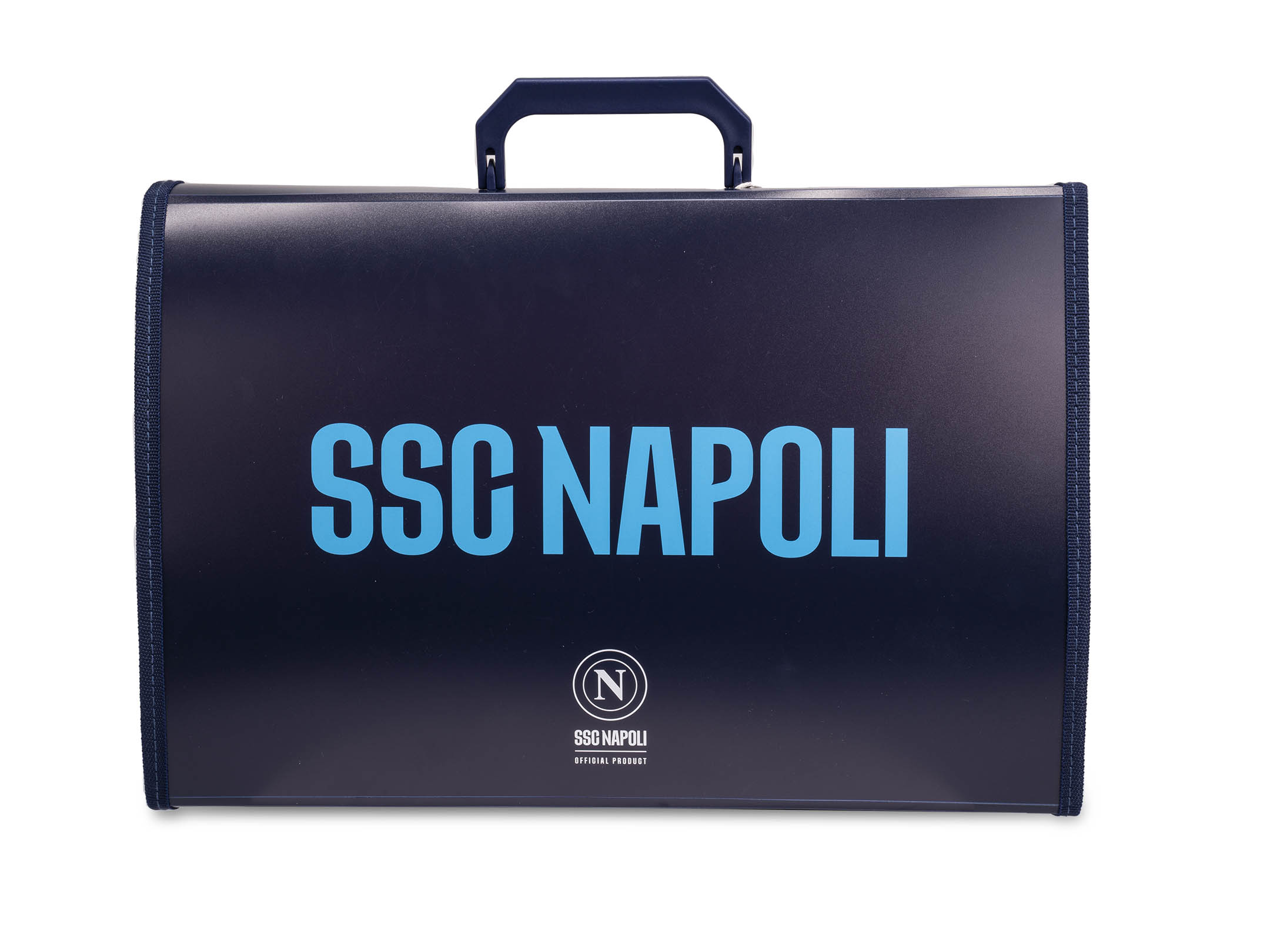 Valigetta con tracolla 26x39cm SSC Napoli - Blu