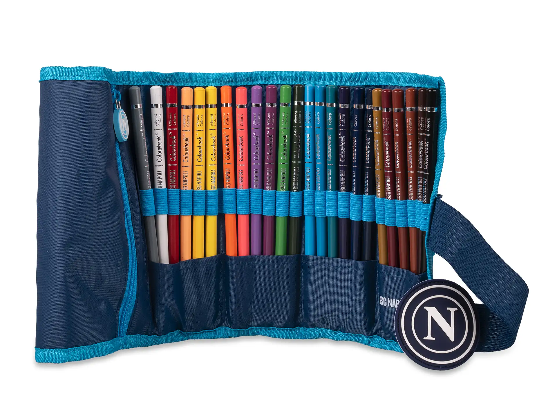 Astuccio a Rotolo - 24 Pastelli SSC NAPOLI Life By CLBK