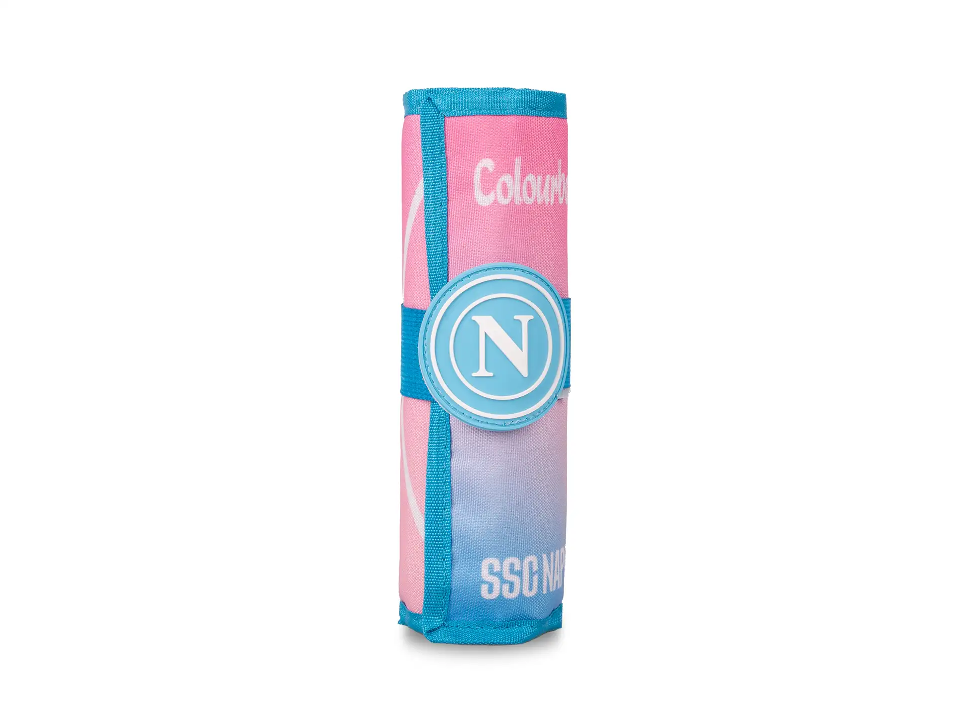 Astuccio a Rotolo - 24 Pastelli SSC NAPOLI Pink By CLBK