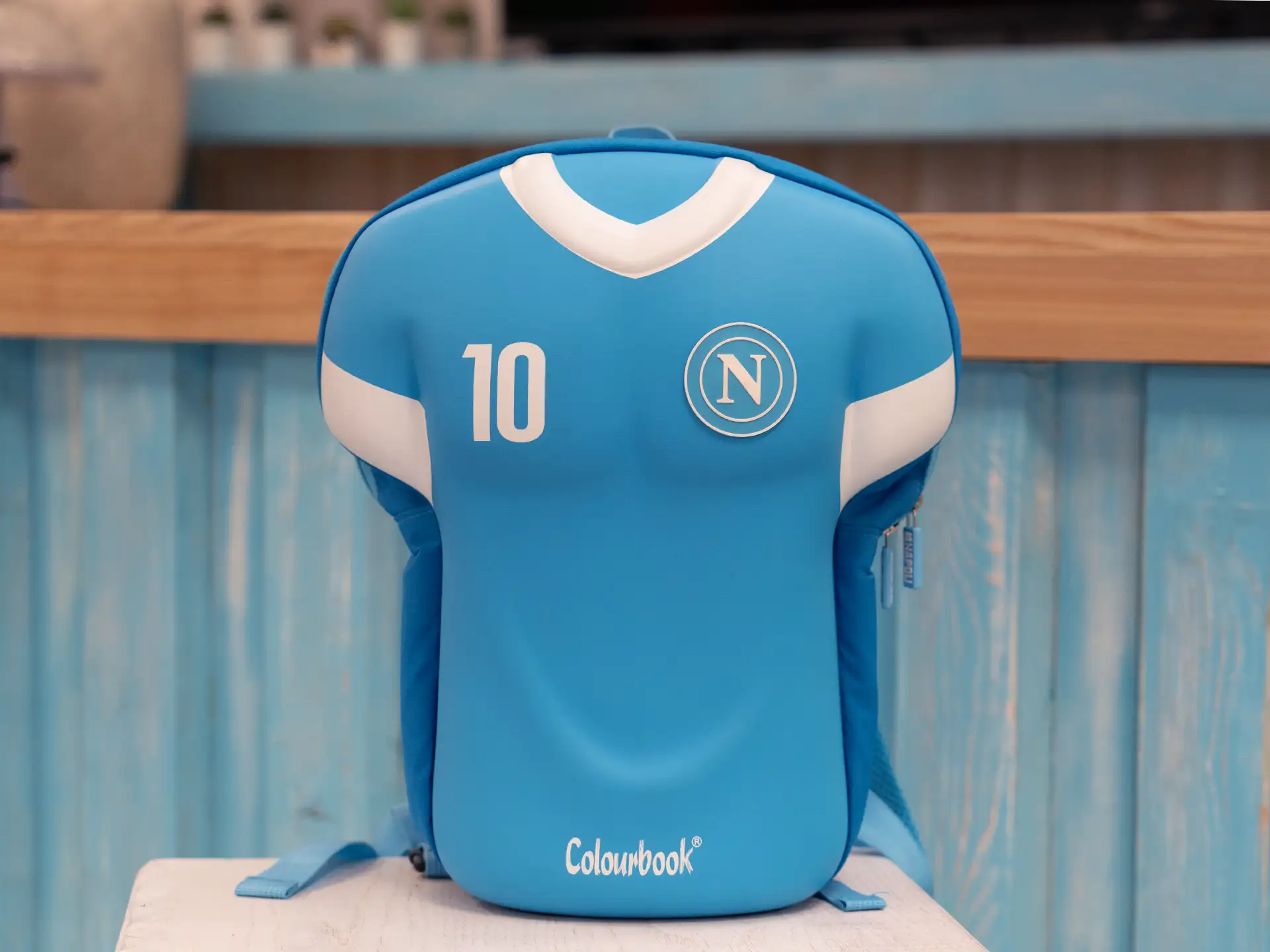Zaino rigido 3D SSC Napoli By Colourbook