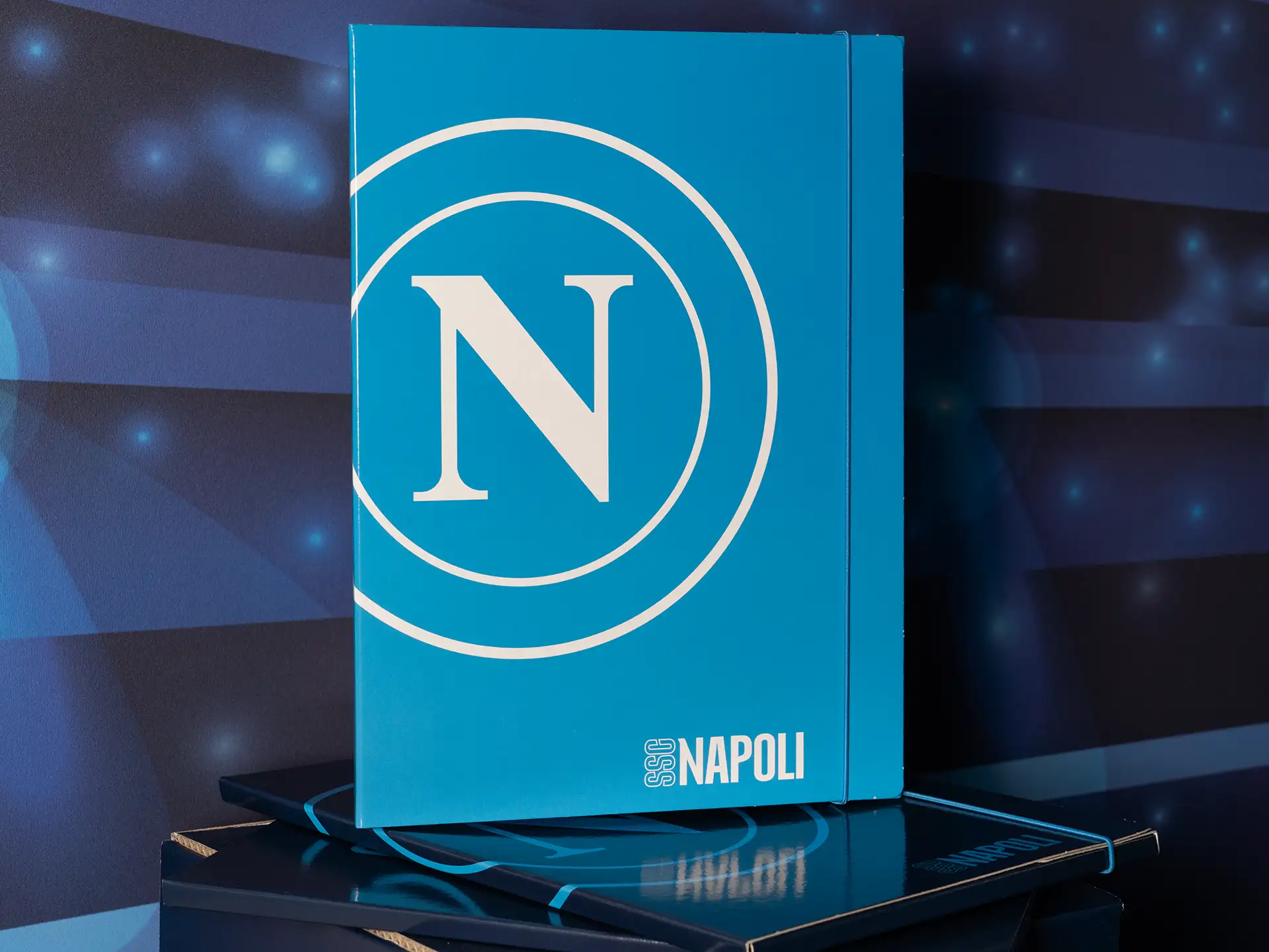 Colourbook - Cartellina portadocumenti SSC Napoli Azzurro