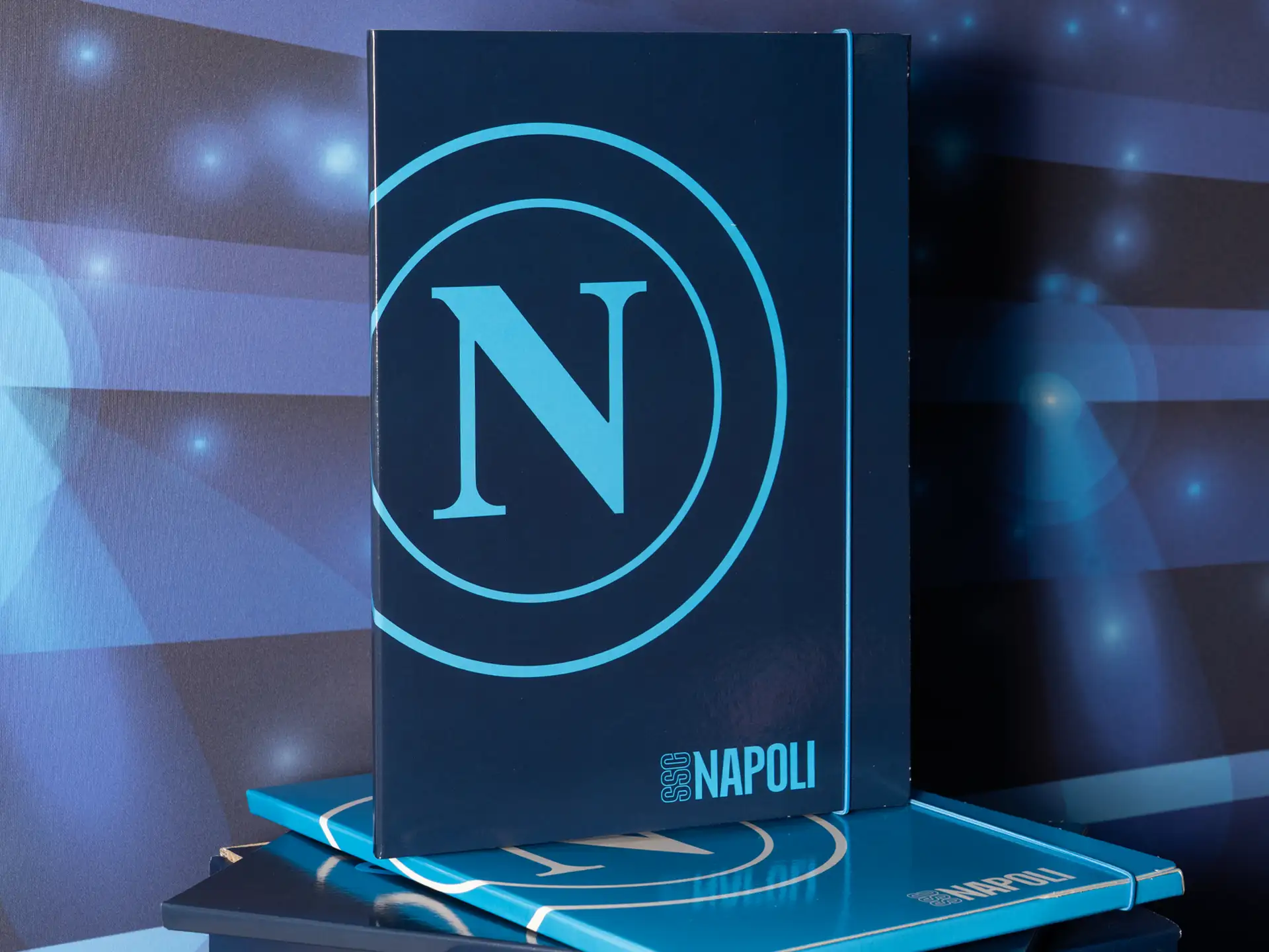 Colourbook - Cartellina portadocumenti SSC Napoli Dark Blue