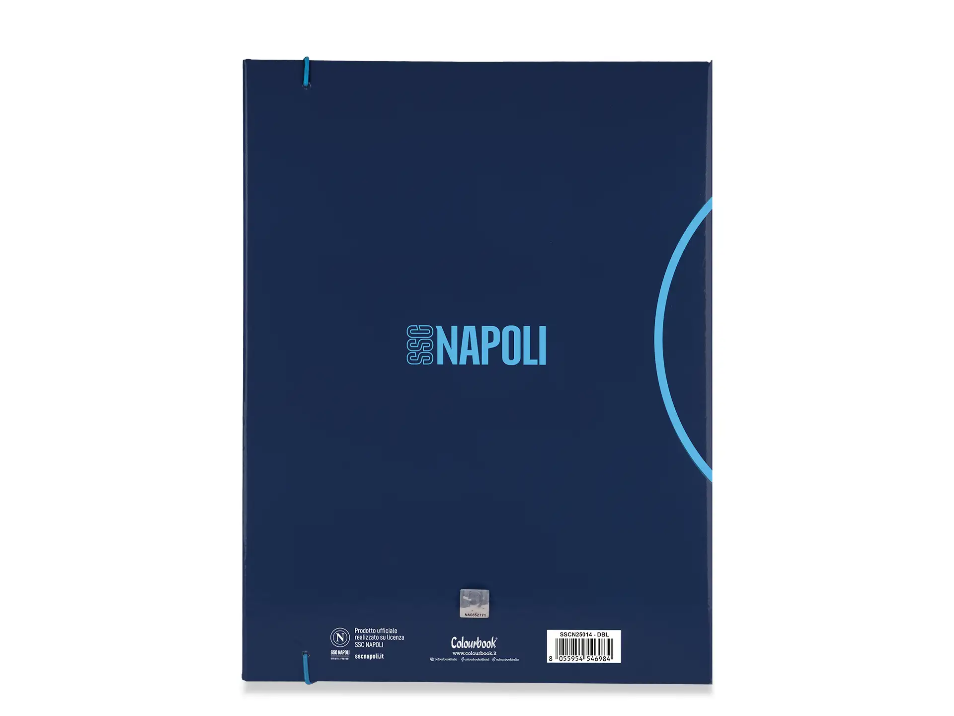 Colourbook - Cartellina portadocumenti SSC Napoli Dark Blue