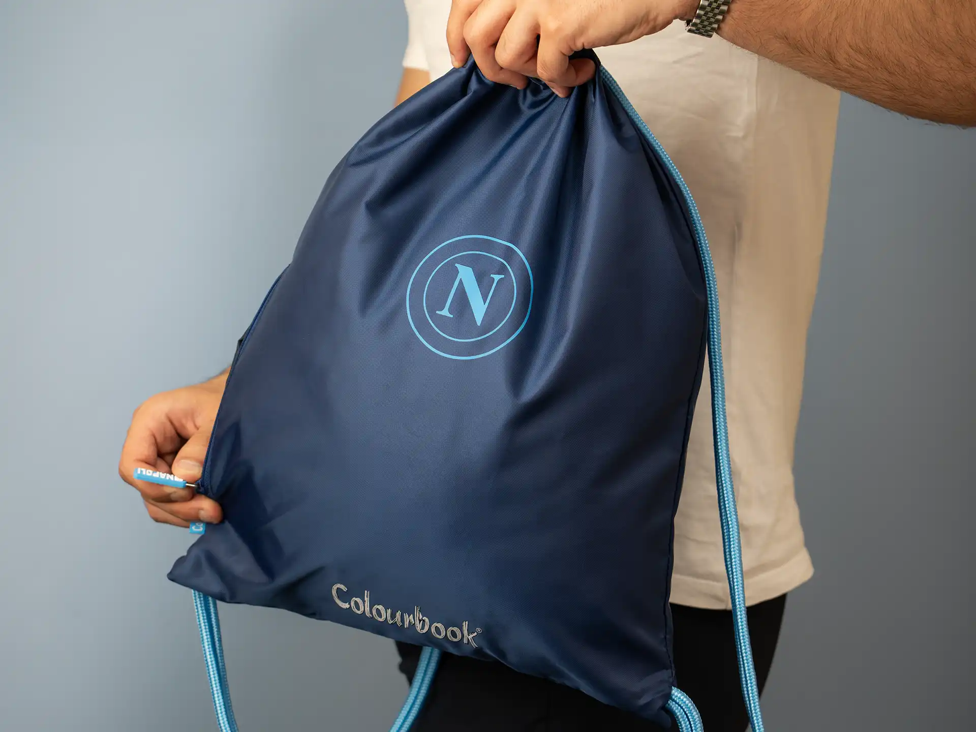 Colourbook - Sacca sportiva SSC Napoli - Big Logo