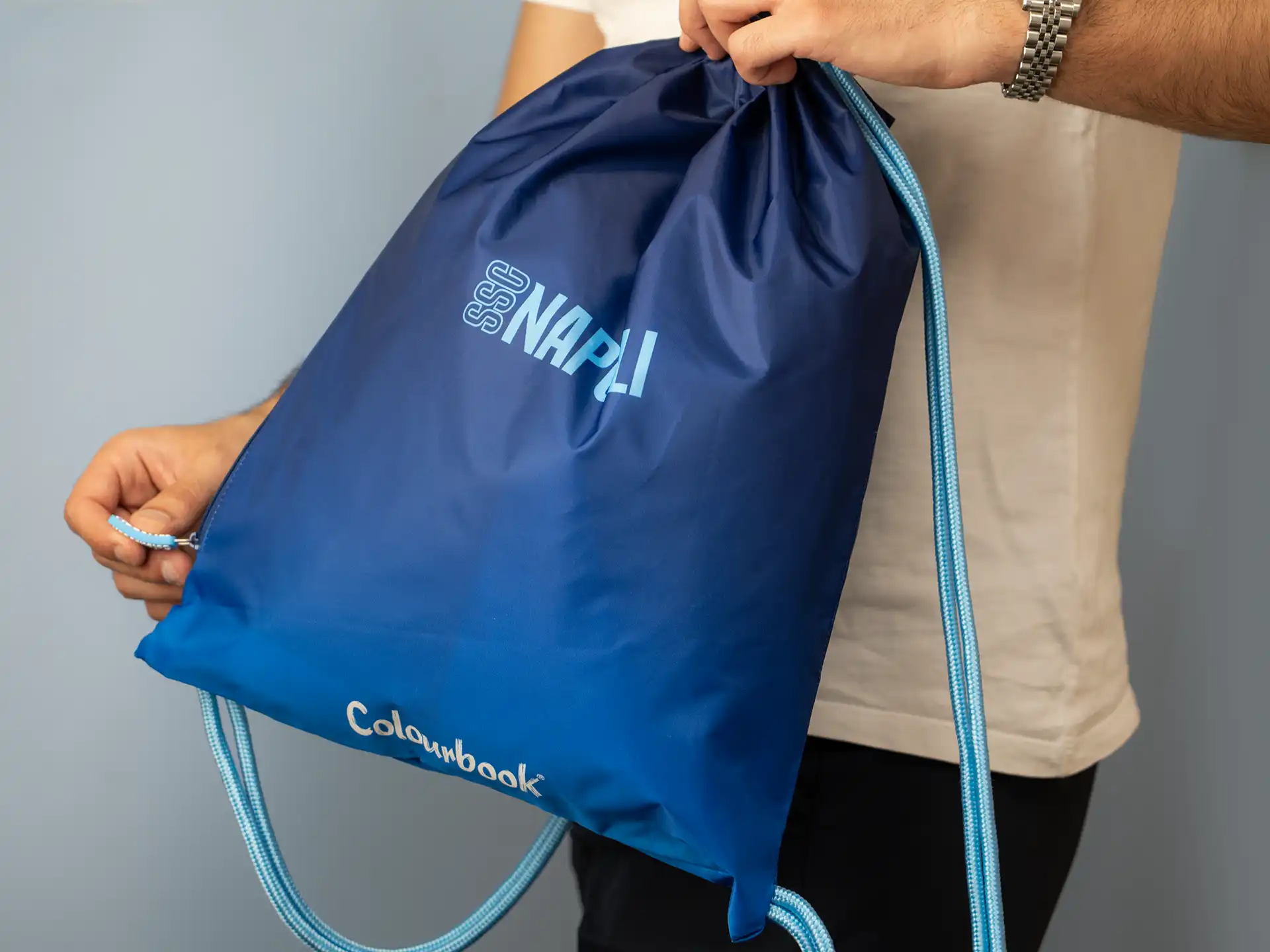 Colourbook - Sacca sportiva SSC Napoli - Dark Blue