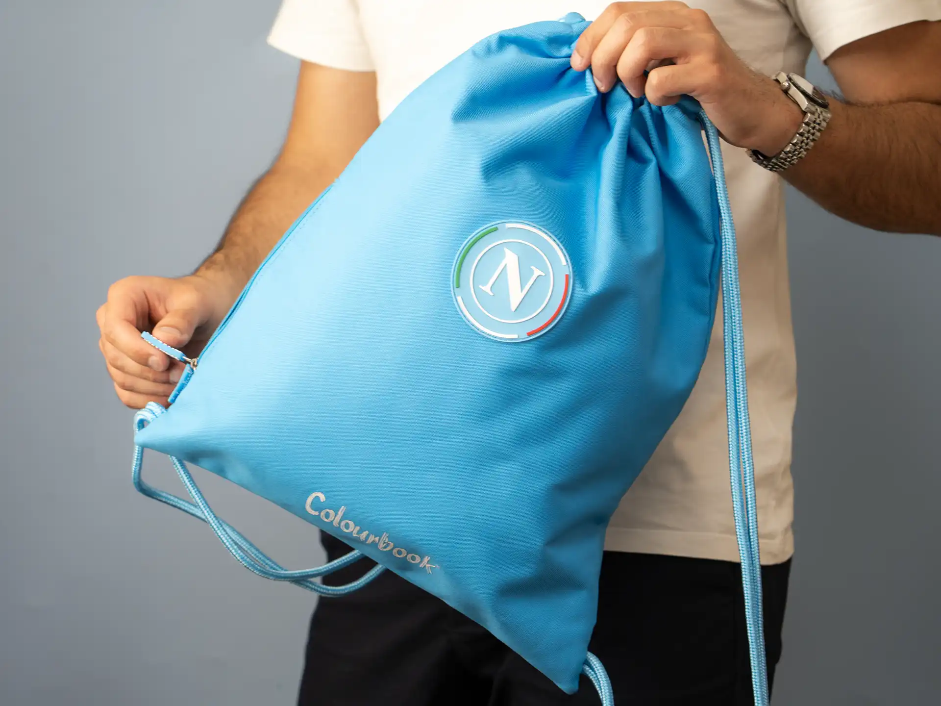 Sacca sportiva SSC Napoli Again - Azzurra