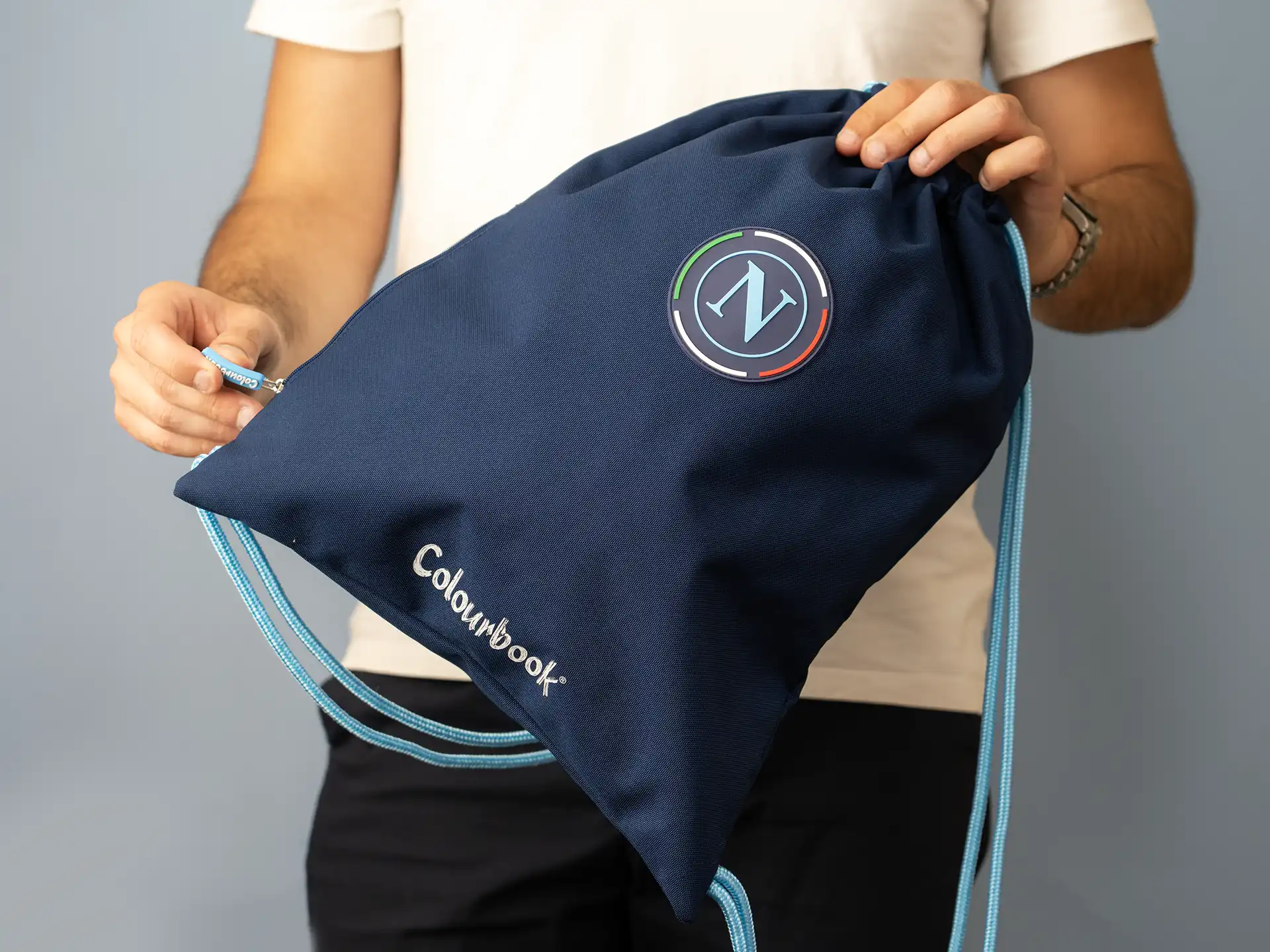 Sacca sportiva SSC Napoli Again - Dark Blue