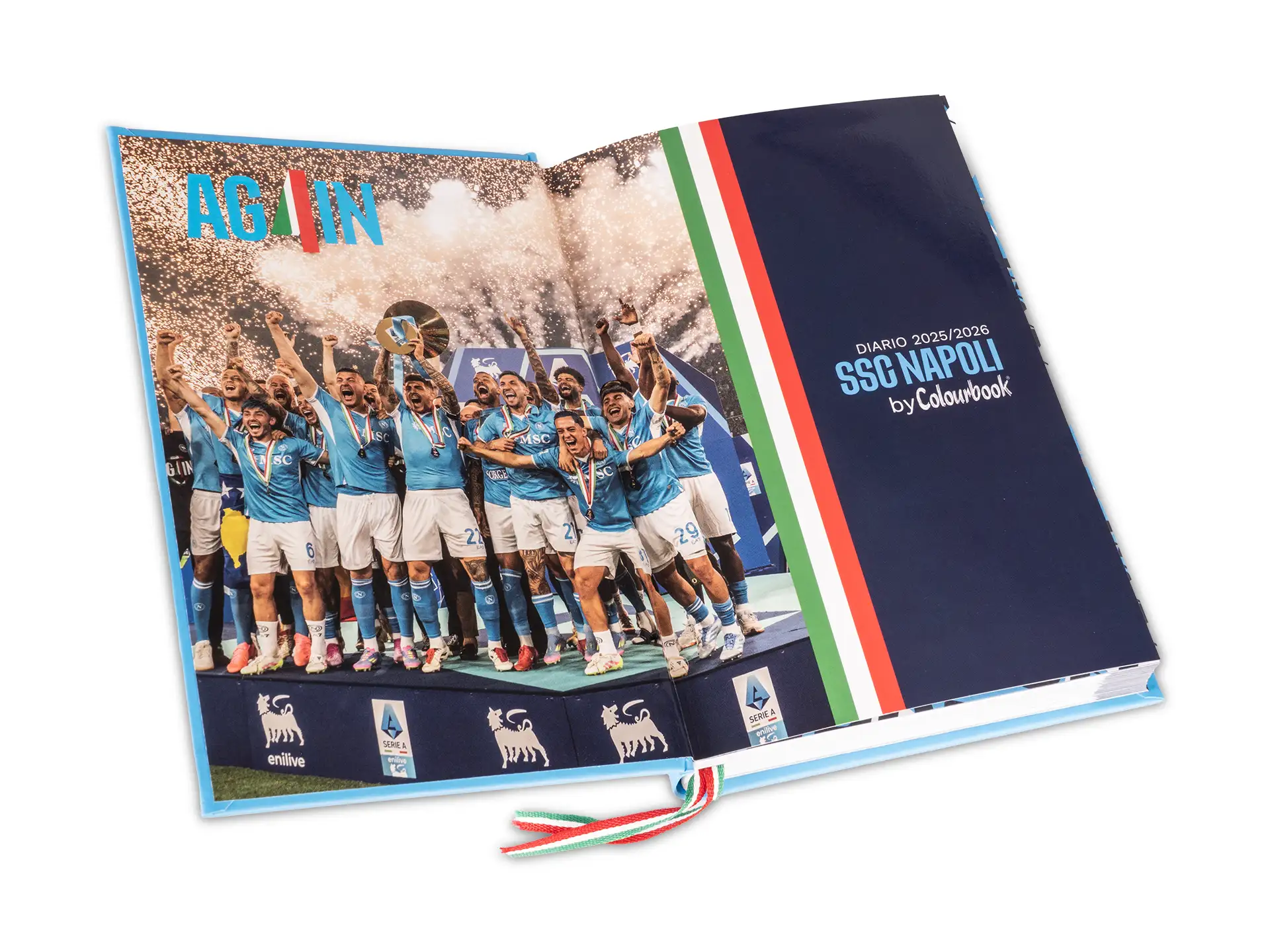 Diario scuola 12 Mesi 2025/2026 - SSC Napoli Campioni