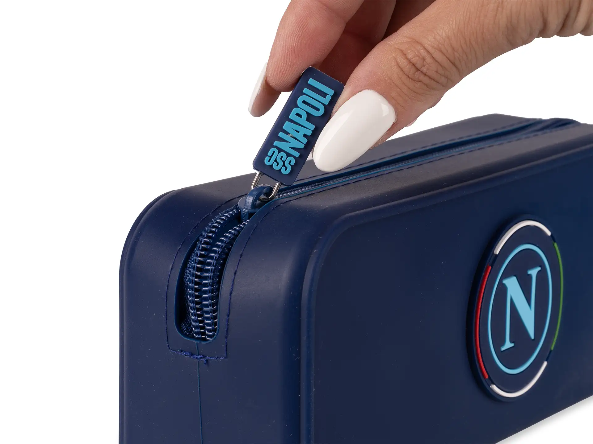 Astuccio portapenne in silicone SSC Napoli - Dark Blue Again