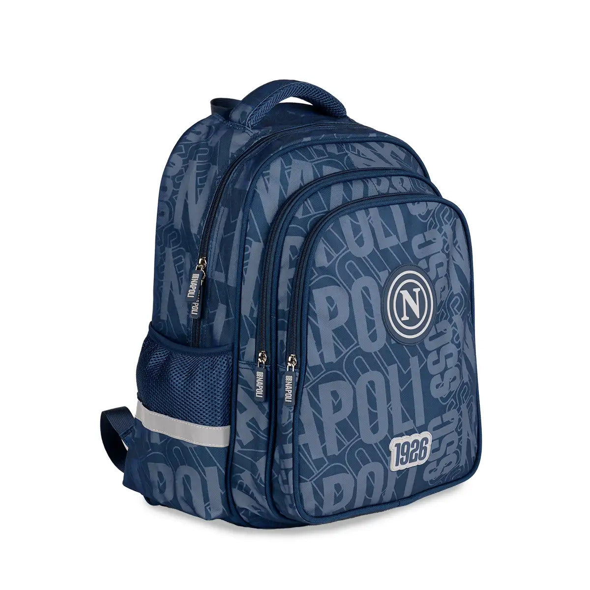 Zaino scuola SSC Napoli 26/27 con pallone omaggio - Dark Blu