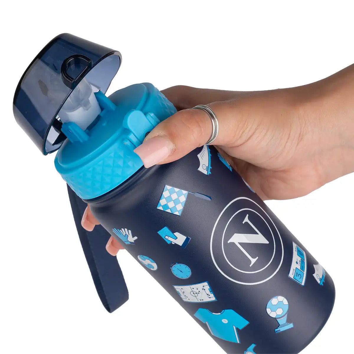Borraccia termica 400ml SSC Napoli Kids - Blu