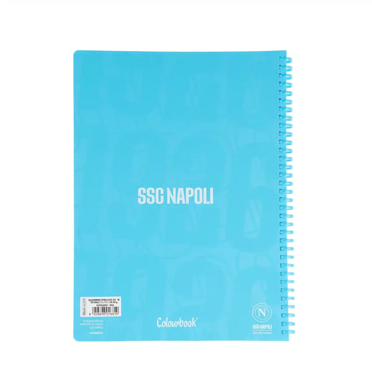 Quaderno spiralato soft SSC Napoli 5MM - 1926