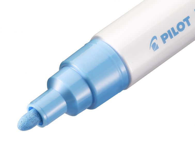 Pilot Pintor Marcatore Pastello Blu Punta Media