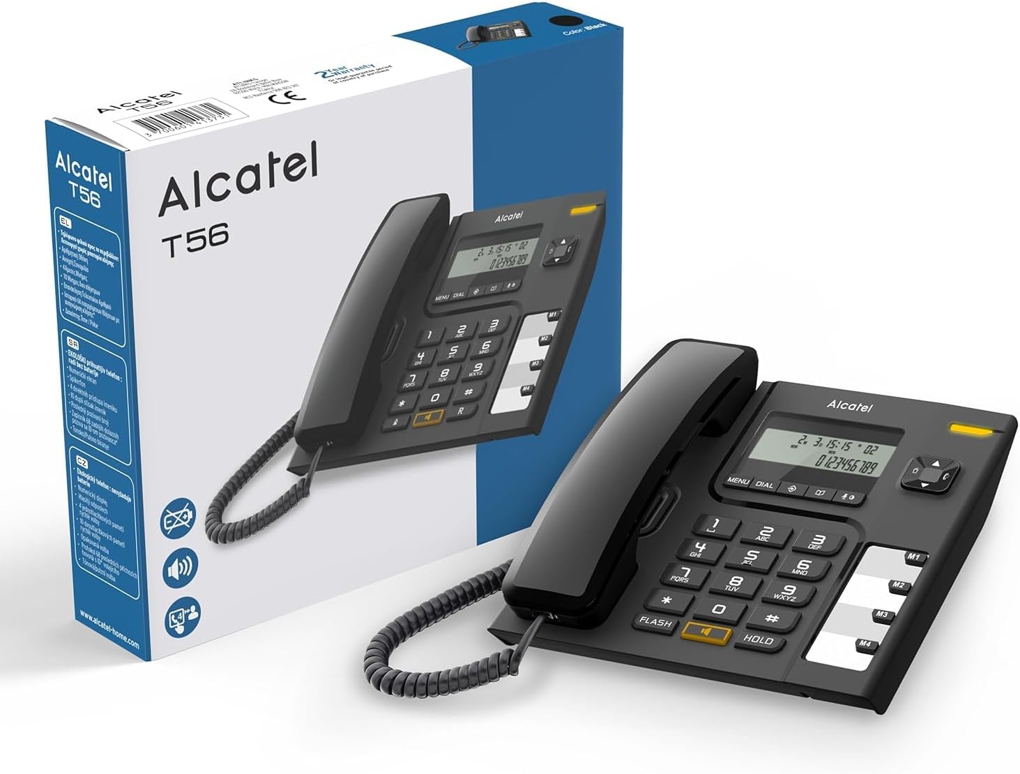 ALCATEL T56-CE BLACK VIVAVOCE