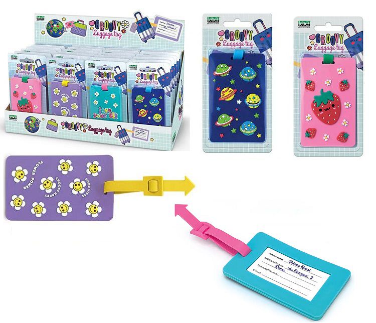 LEBEZ GROOVY LUGGAGE TAG MARGHERITA