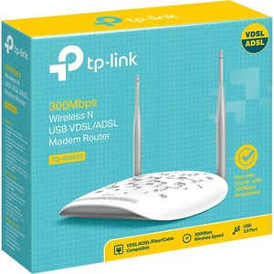 ROUTER TP-LINK VDSL2/ADSL2 + MODEM 4 PORTE WIFI 300MBPS