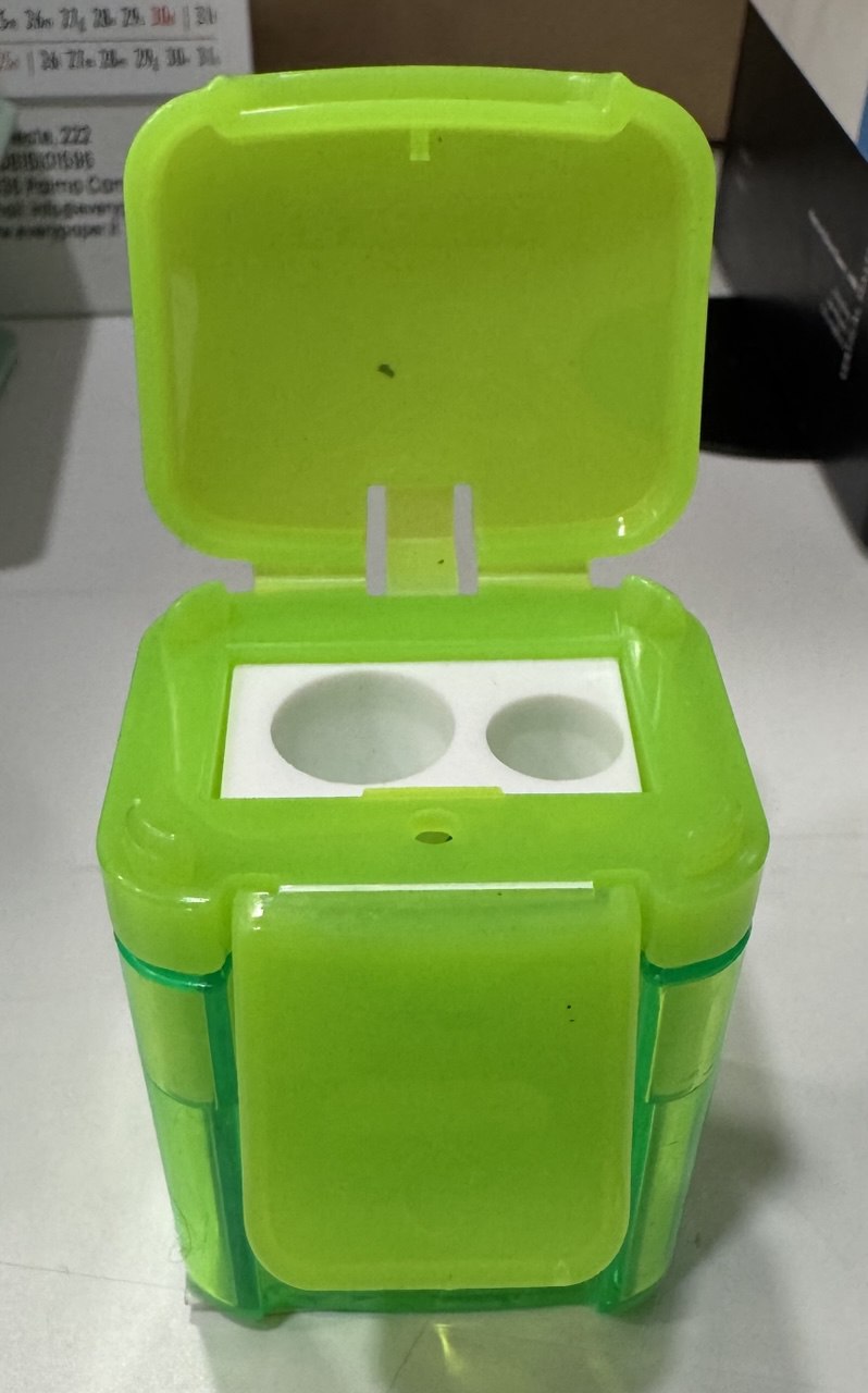 TEMPERINI ARDA SMART FLUO CON SERBATORIO VERDE FLUO