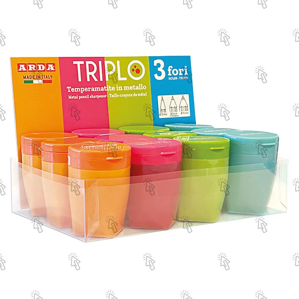 TEMPERINI ARDA TRIPLO 3 FORI CON SERBATOIO FUCSIA