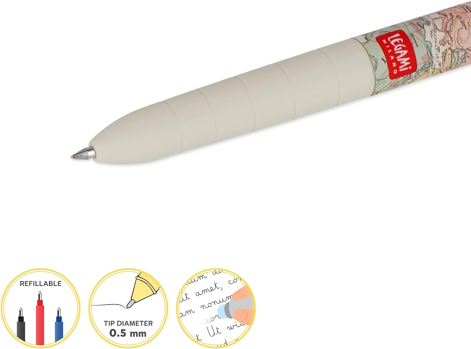 Penna Gel Cancellabile 3 Colori