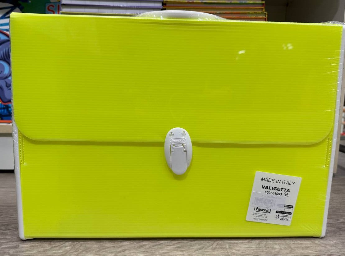 VALIGETTA FAVORIT HARDOX FLUO 28*43*8 5 GIALLO FLUO