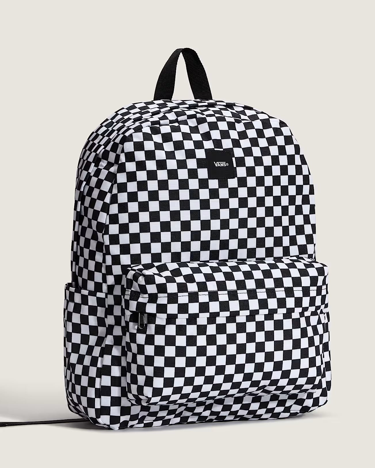 Vans - OLD SKOOL CHECK BACKPACK - Black/White
