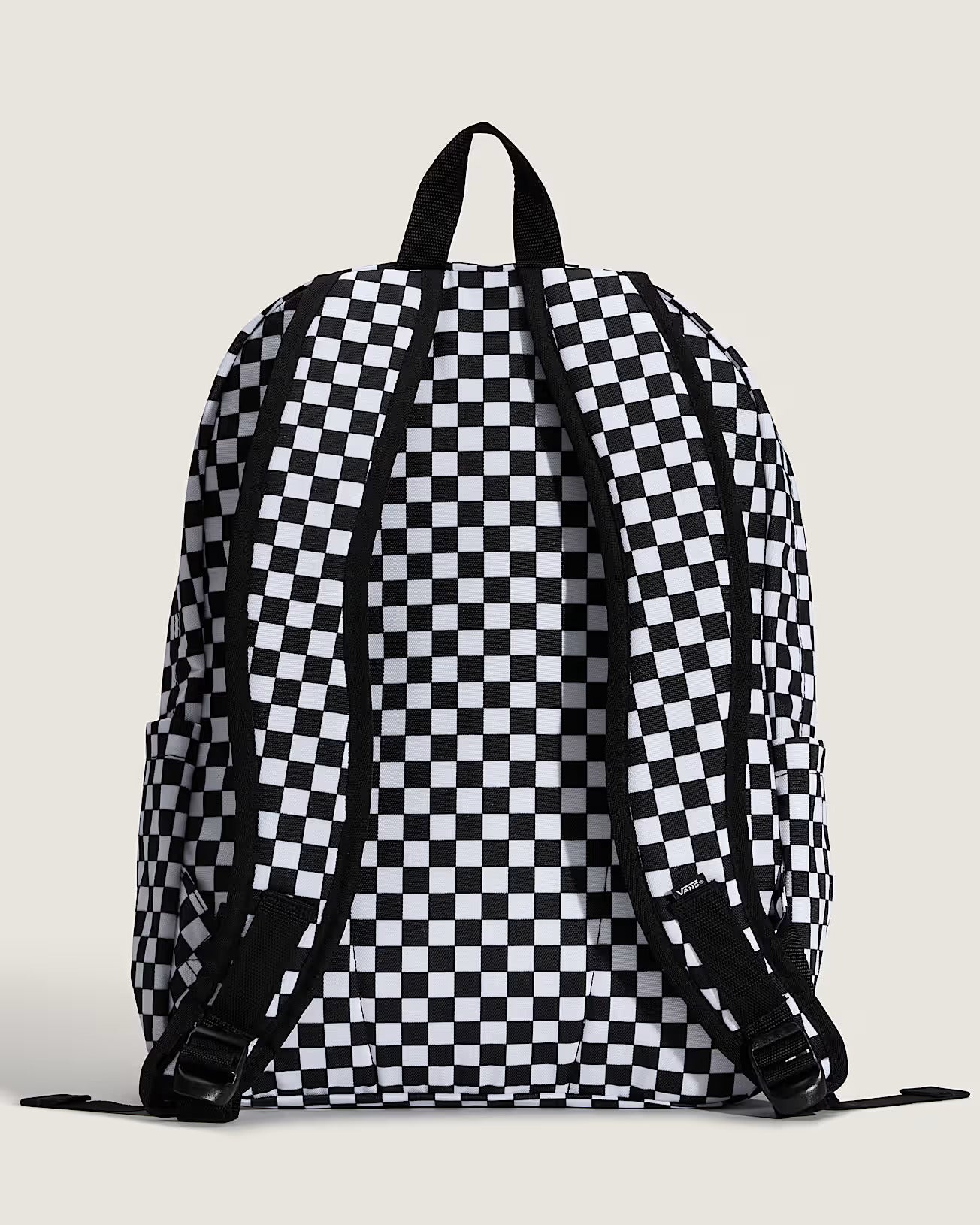 Vans - OLD SKOOL CHECK BACKPACK - Black/White