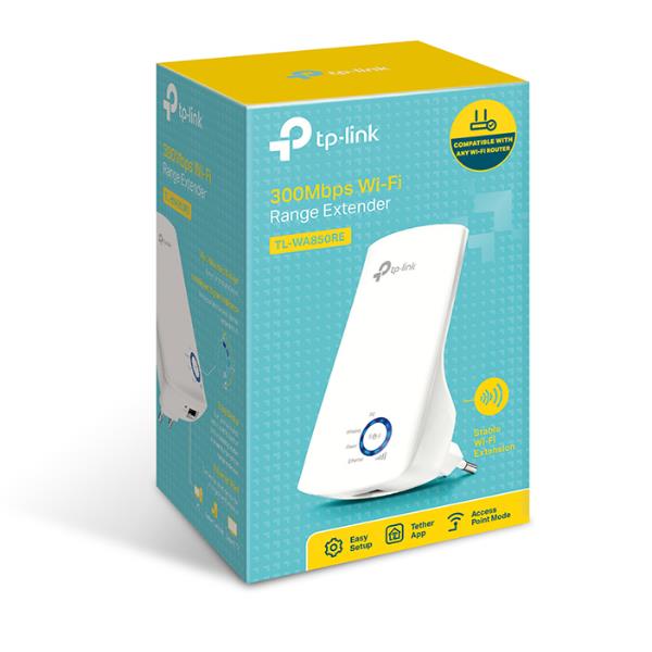WIRELESS RANGE EXTENDER TP-LINK 1*LAN WLAN 300MBPS