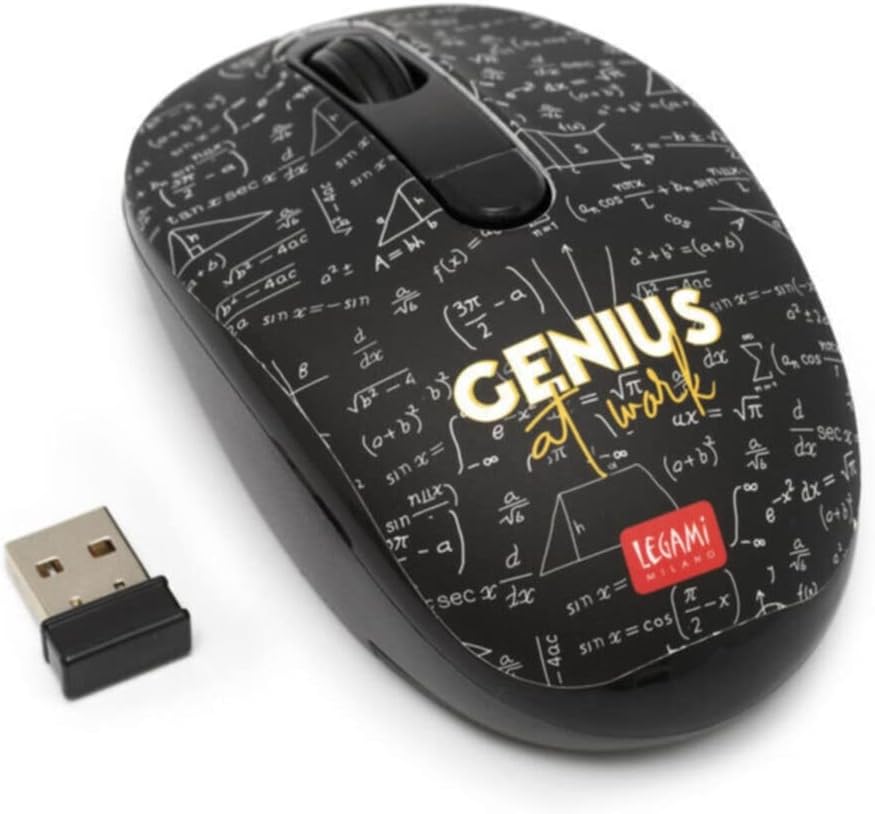 Mouse Wireless con Ricevitore USB Genius