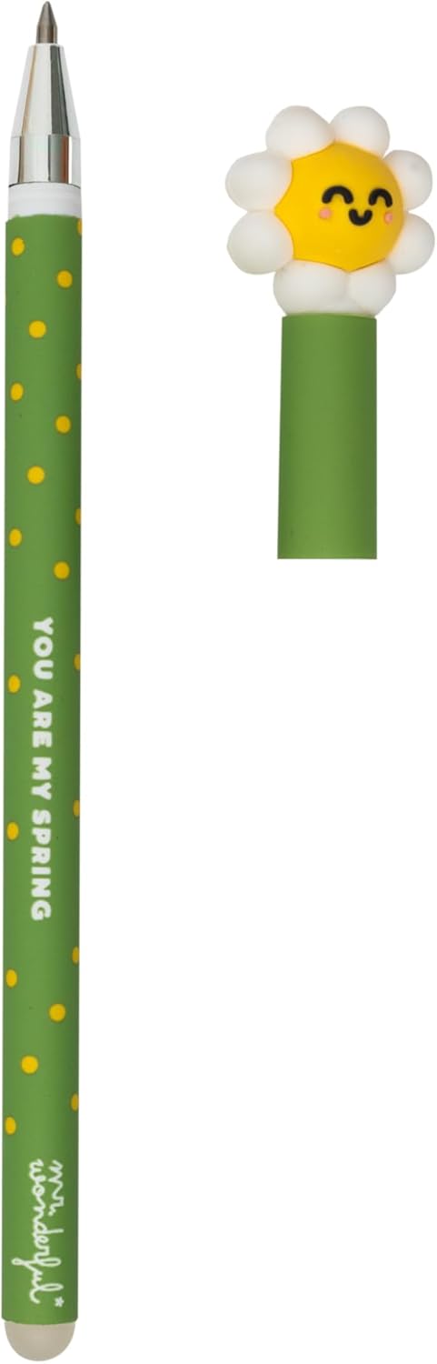 MR. WONDERFUL PENNA CANCELLABILE MARGHERITA INK BLU