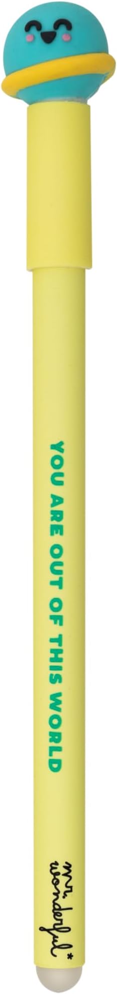 MR. WONDERFUL PENNA CANCELLABILE PIANETA INK BLU