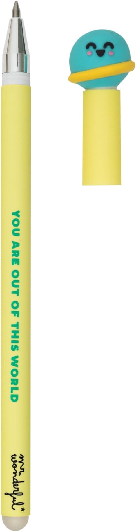 MR. WONDERFUL PENNA CANCELLABILE PIANETA INK BLU