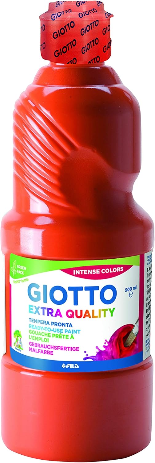 Giotto School Paint 1000 ML  ROSSO