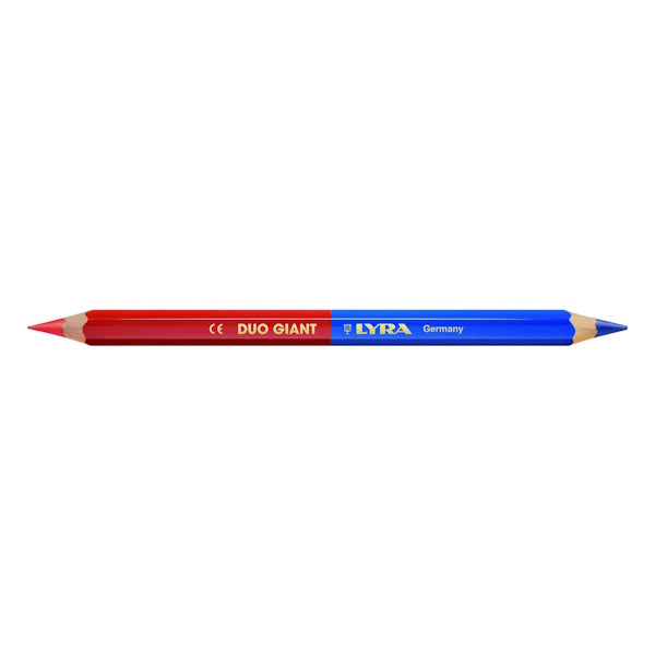 MATITA BICOLORE DUO GIANT - BLU/ROSSO