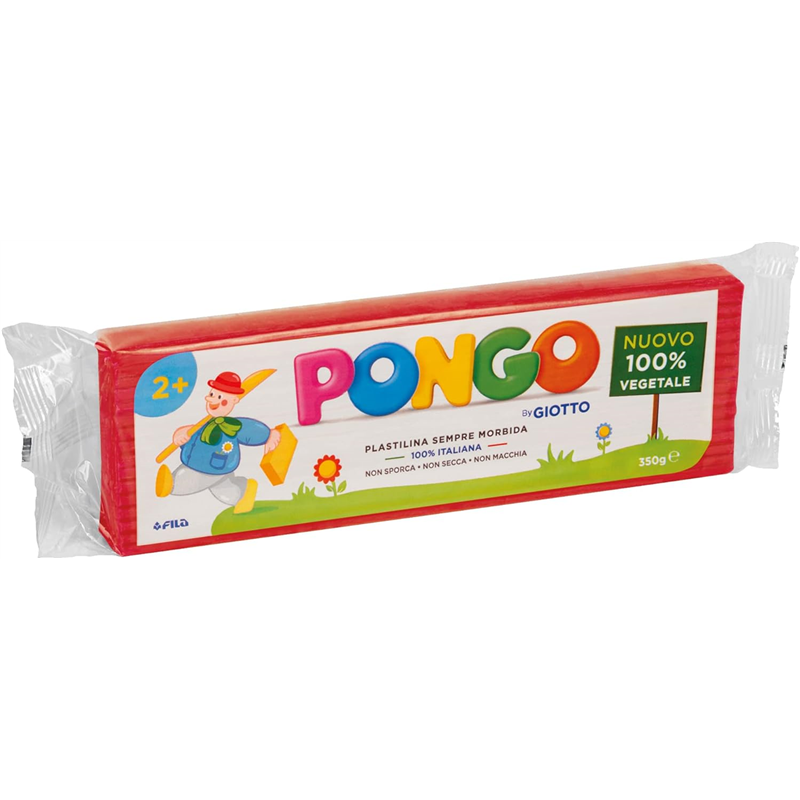 Giotto Plastilina Pongo 350gr - Rosso