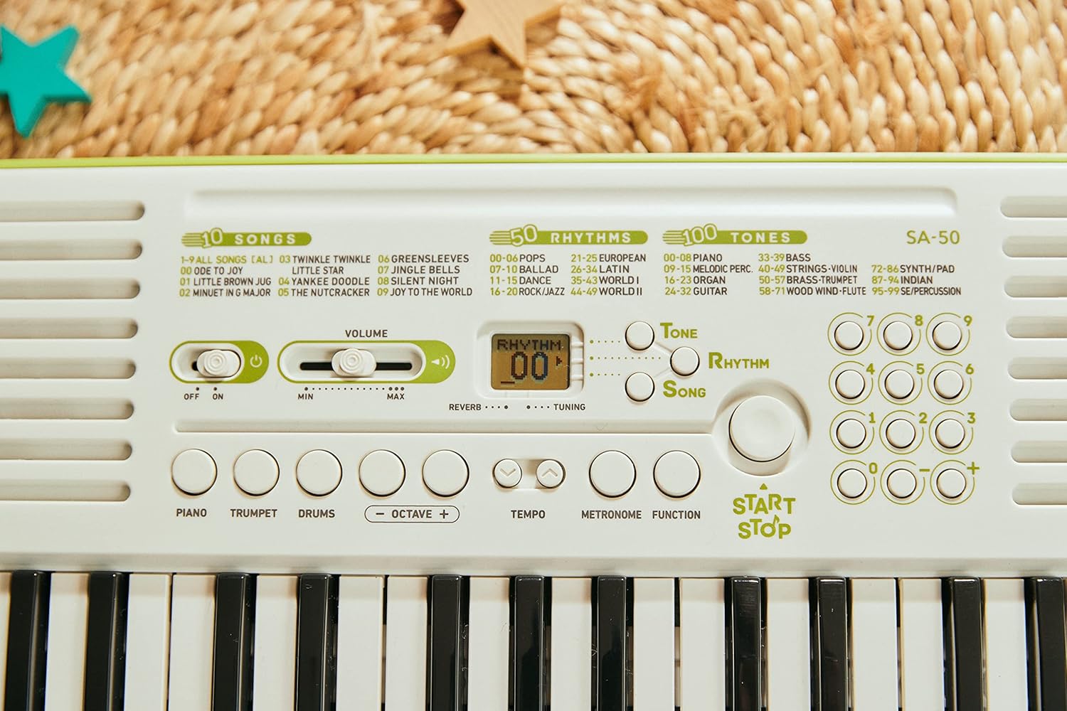 Casio SA-50 Mini-tastiera con 32 mini tasti