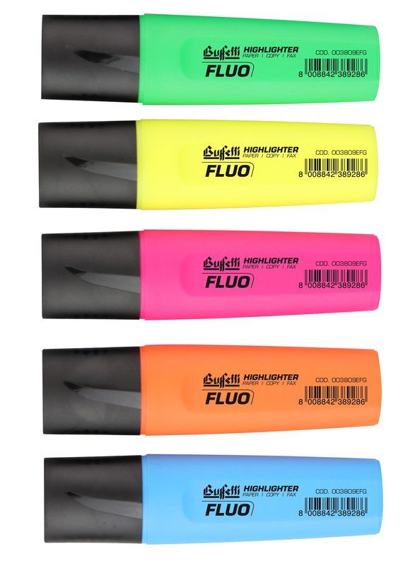 CF 10 PZ EVIDENZIATORE FLUO COLORE ARANCIONE