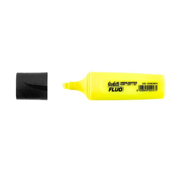 CF 10 PZ EVIDENZIATORE FLUO COLORE GIALLO