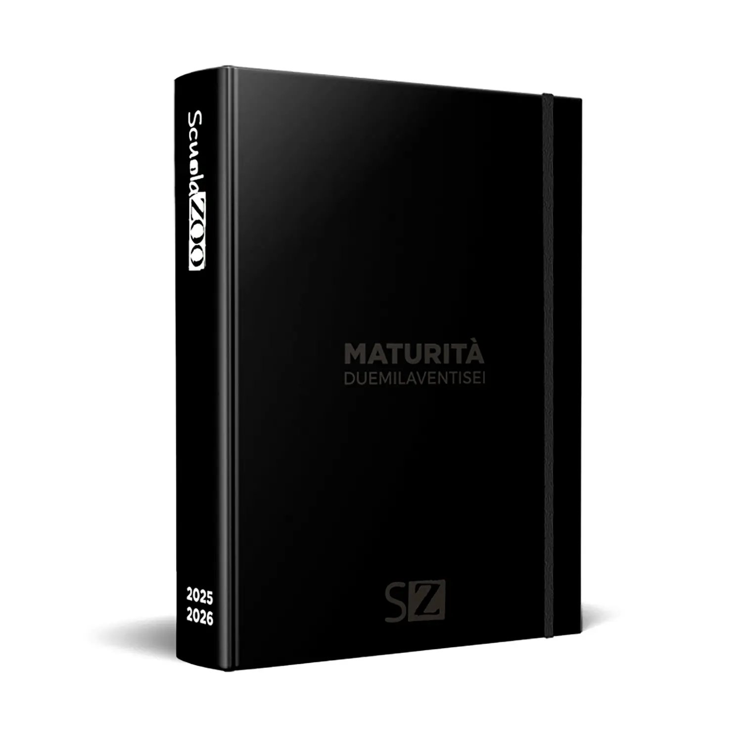 ScuolaZoo - Diario Maturando 2025/2026 12 Mesi - Black