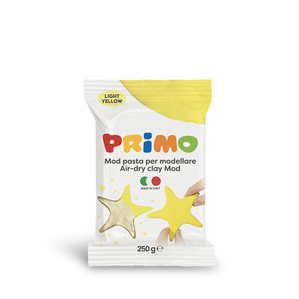 Primo Panetto di pasta per modellare - Giallo chiaro