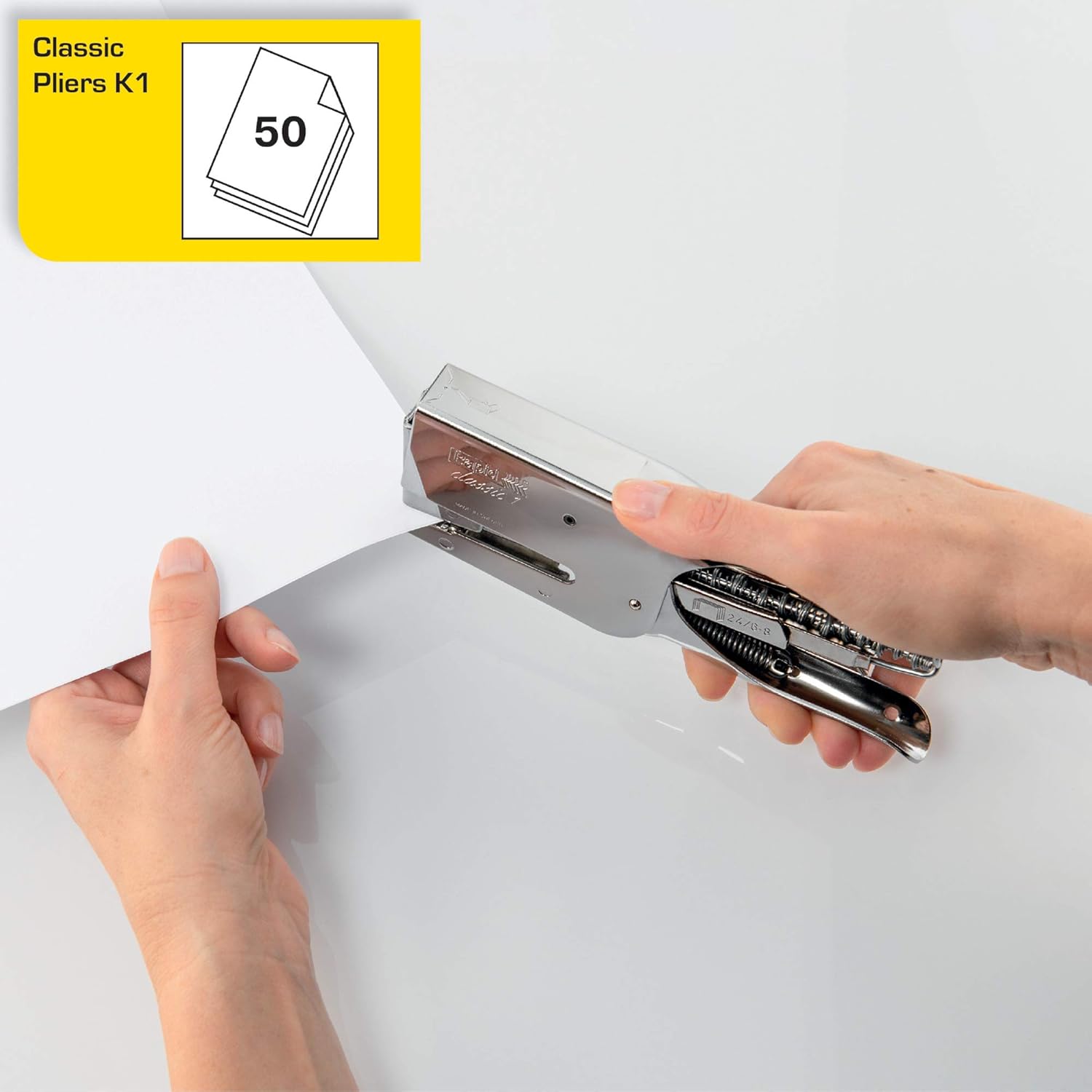 Rapid Cucitrice a Pinza Classic K1 Punti 24/6 E 24/8+